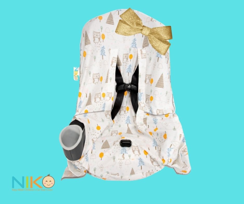 NIKO Easy Wash Toddler Car Seat Covers Make a Handy Gift!