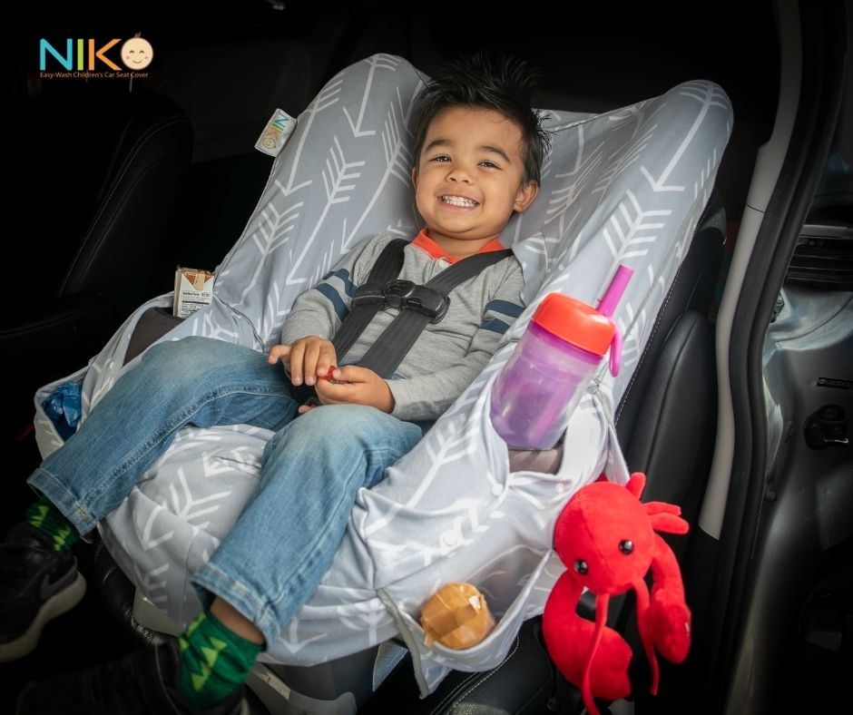 Your new toddler car seat covers will definitely come in handy on your next big road trip adventure!